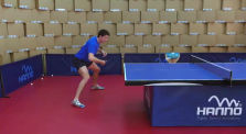 Rückhand Kicking- Hanno Table Tennis Academy by Tischtennis Lehrvideos
