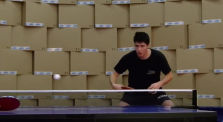 Rückhand Topspin auf Unterschnitt by Tischtennis Lehrvideos
