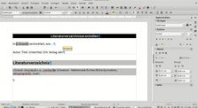 LibreOffice Writer: Literaturverzeichnis by Informatik-Unterricht