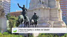 Plaza de España & Jardines de Sabatini (Madrid 2023) by Travel / Reise