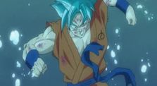 Goku ssj azul vs Golden Freezer by Campo man